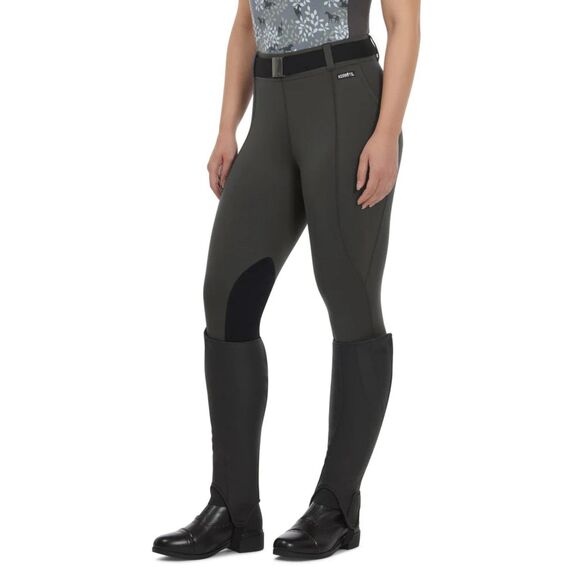 KERRITS Women's Performance Knee Patch Pocket Riding Tights Woodland Size M - Picture 1 of 8
